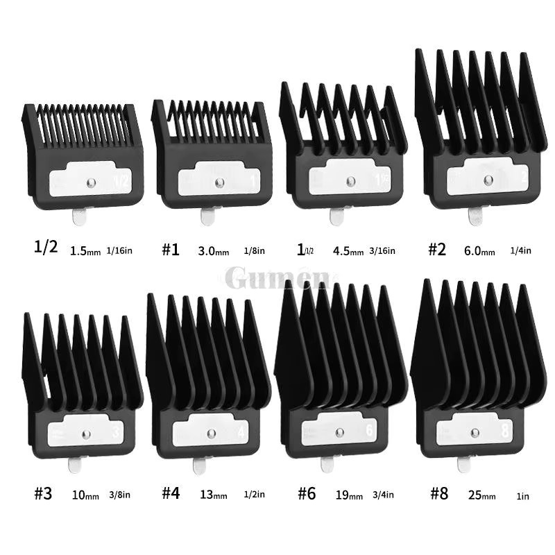 Wahl Kamm-Set für elektrische Clipper, 8 Teile, Unisex - Bild 4