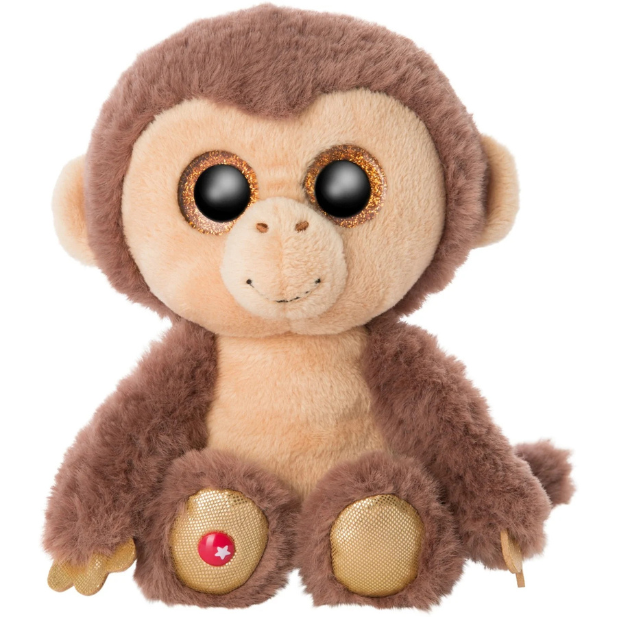 NICI Glubschis Schlenker Affe Hobson Kuscheltier Affe Safari braun/beige - Bild 1