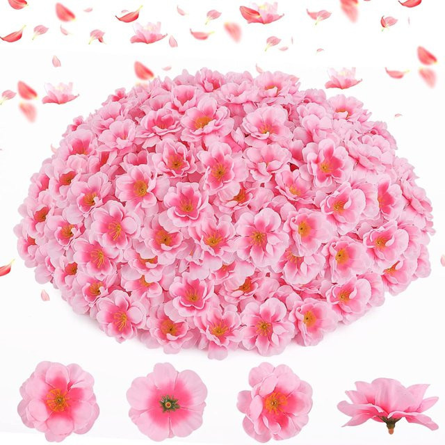 MENGHAO Künstliche Seidenrosen für Hochzeit und Dekoration, 10 Stück, Rose Red und Pink - Bild 1