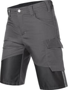 Kübler Shorts REFORCE in Dunkelgrau/Schwarz mit Reflexstreifen Größe 46N - Bild 1