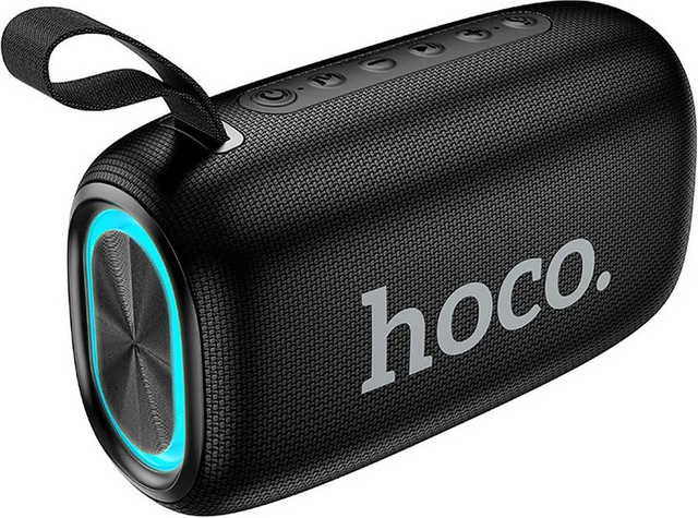 Tragbarer Bluetooth-Lautsprecher HOCO HC25 mit 2 x 10W und TWS in Schwarz - Bild 1