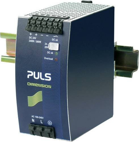 PULS QS10.241 Hutschienen-Netzteil DIN-Rail 24 V/DC 10A 240W Schwarz - Bild 1