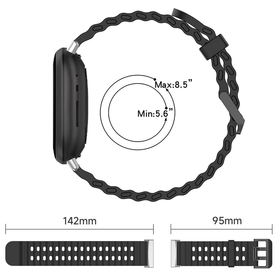 FancyWrist Smartwatch-Sportarmband Silikon, Unisex - Bild 5