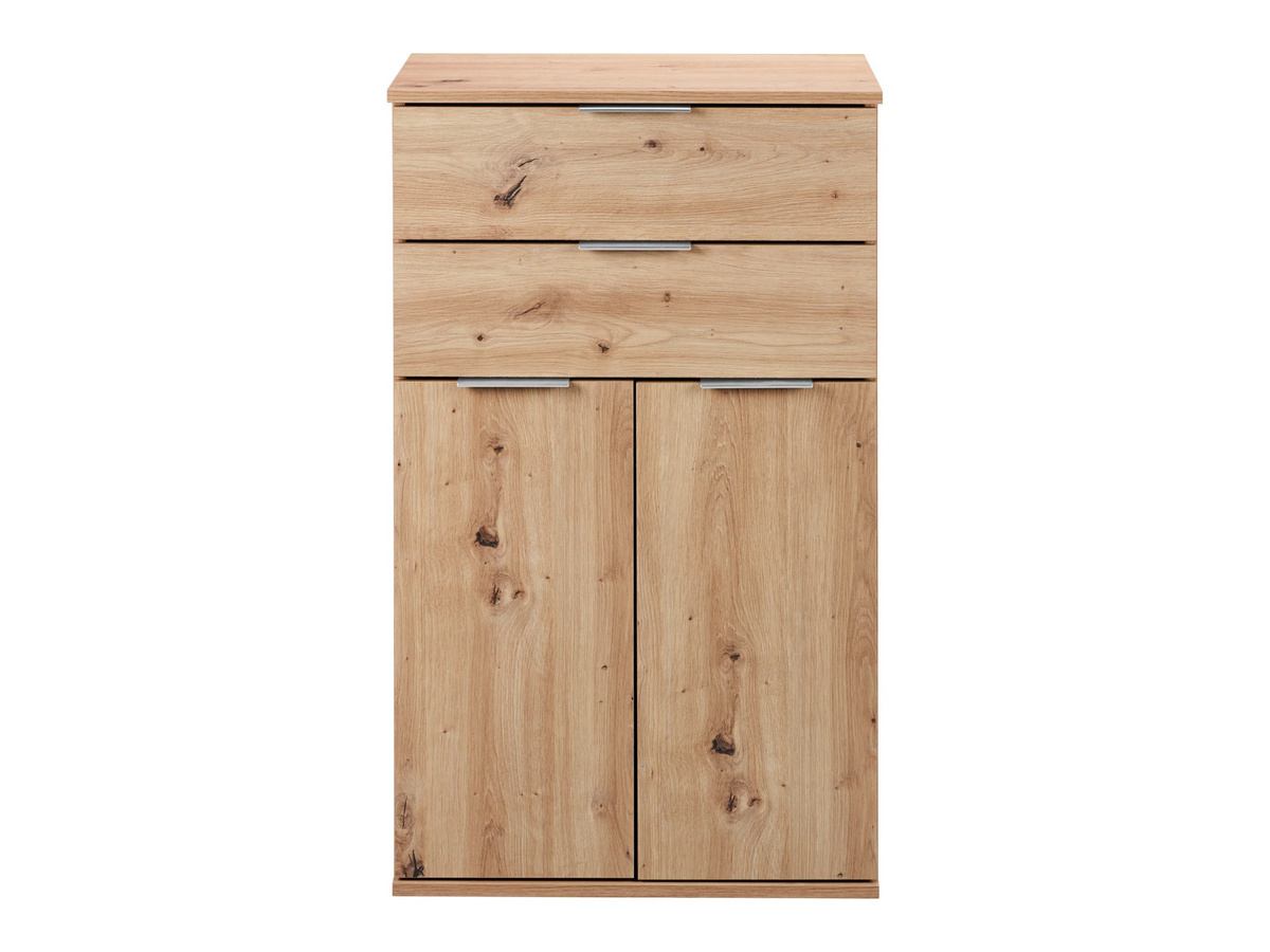 LIVARNO Kommode in Braun mit 2 Schubkästen und 2 Türen - Bild 2