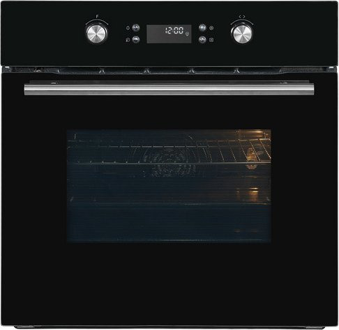 Exquisit Einbaubackofen EBEP697-H-030 Schwarz mit 70 l Volumen - Bild 1