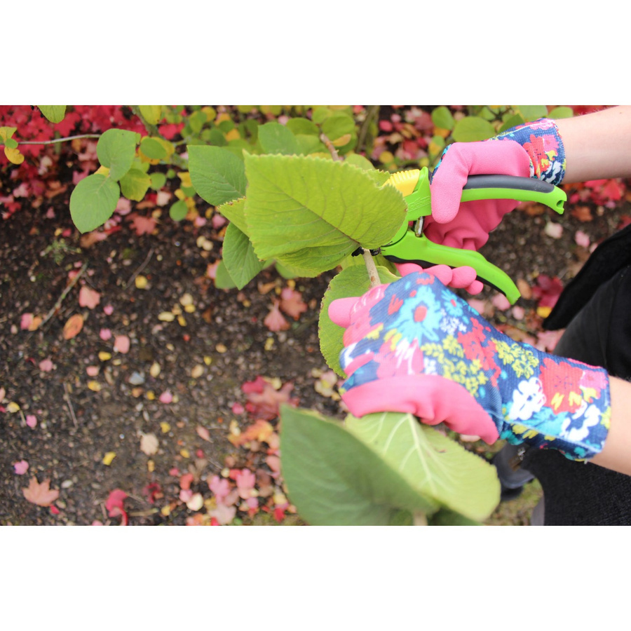 Workpower Gartenhandschuh Fiona in Mint mit Latexbeschichtung Gr. 8 - Bild 2