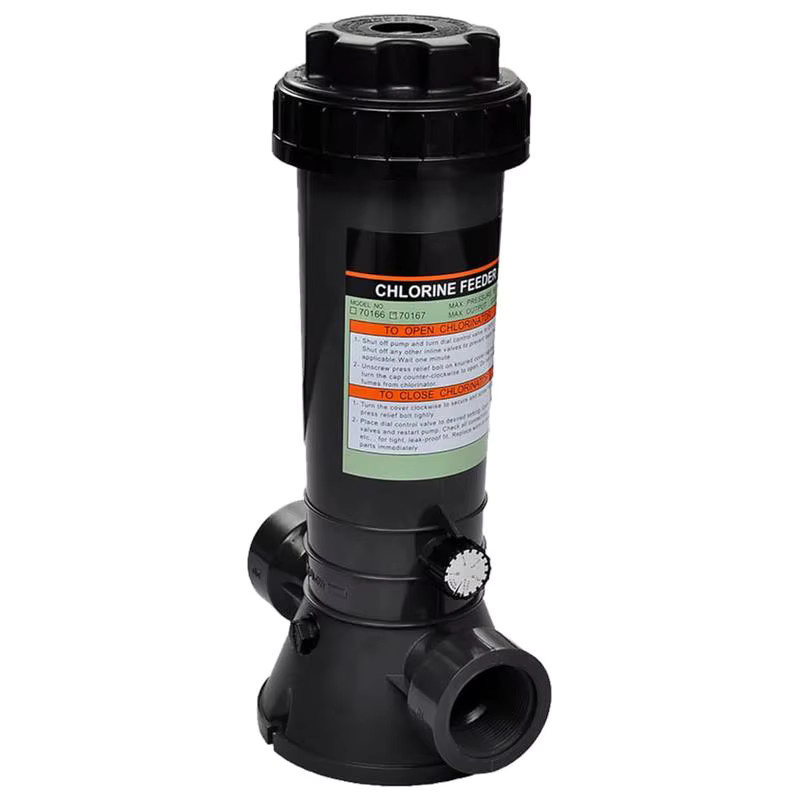 Automatische Chlordosierung für Schwimmbäder und Spas in Grün und Schwarz - Bild 2