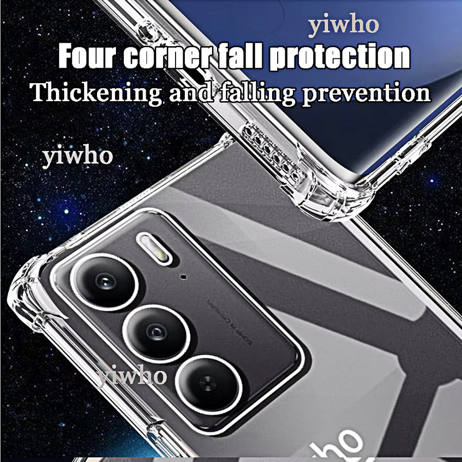 Stoßfeste Silikon Handyhülle für Realme C75 C65 C67 C63 C61 4G 5G in Transparent - Bild 2