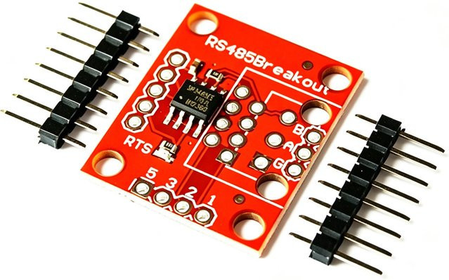 SP3485 TTL zu RS485 Transceiver-Konverter-Kommunikationsmodul 3,3 V in Rot - Bild 1