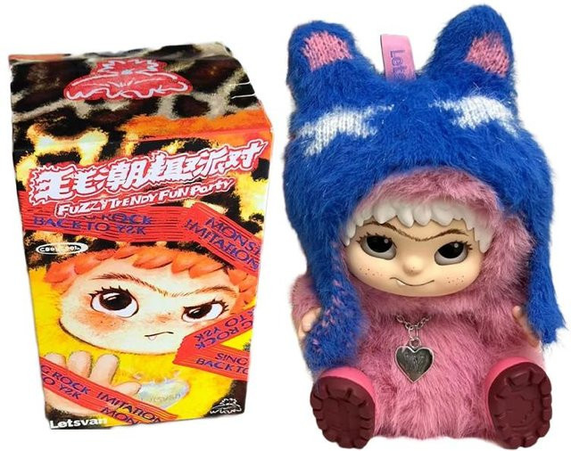 Wakuku V2 Fuchs und Hase Trick Or Treat Serie, Plüsch Vinyl Blind Box Schlüsselanhänger, ab 14 Jahren - Bild 1