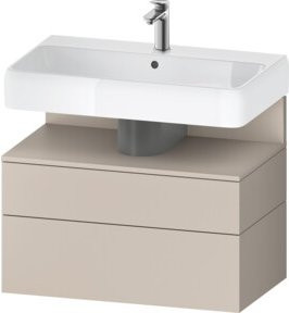 Duravit Waschtischunterschrank Qatego in Matt, B/T/H: 79 x 47 x 59 cm - Bild 1