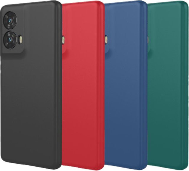 Flexible Silikon TPU Schutzhülle für Motorola Moto G85 G35 G55 G75 5G G05 G15 G04 G04S G14 G24 G34 G54 E15 E14 in Schwarz und Grün - Bild 1