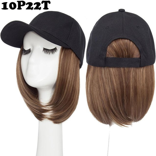 Benehair Baseball-Perücke, Synthetisch, Schwarz, Unisex - Bild 1