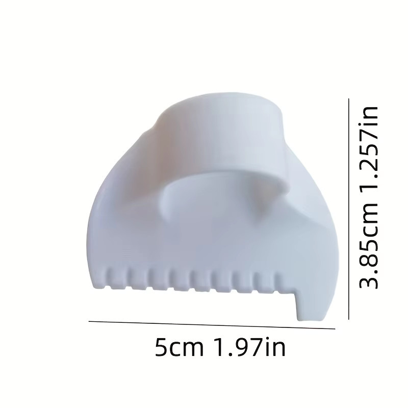 3er-Set Hand-Nähschablonen aus Kunststoff für Stoffe in 2 mm, 3 mm und 4 mm Dicke - Bild 1