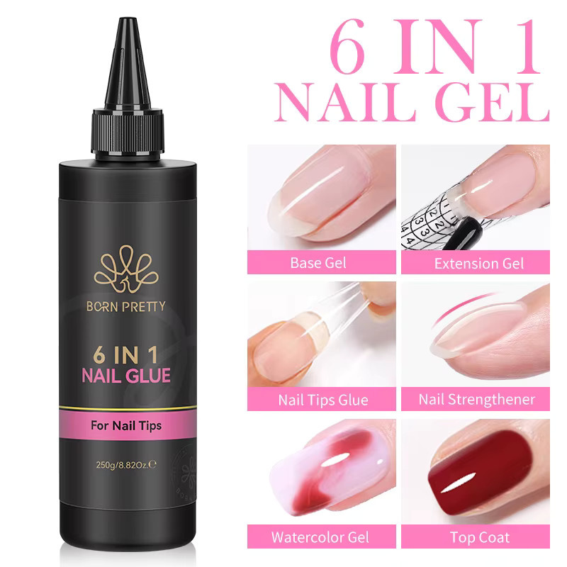 BORN PRETTY Gel-Nagellack, Nude Pink, 250 g - Bild 4