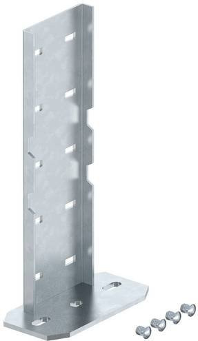 OBO Bettermann Bodenplatte aus Metall in Silber - Bild 1