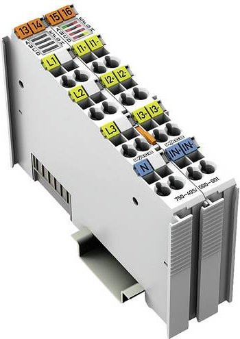 WAGO SPS-Analogeingangsmodul 750-495/000-01 in Grau - Bild 1