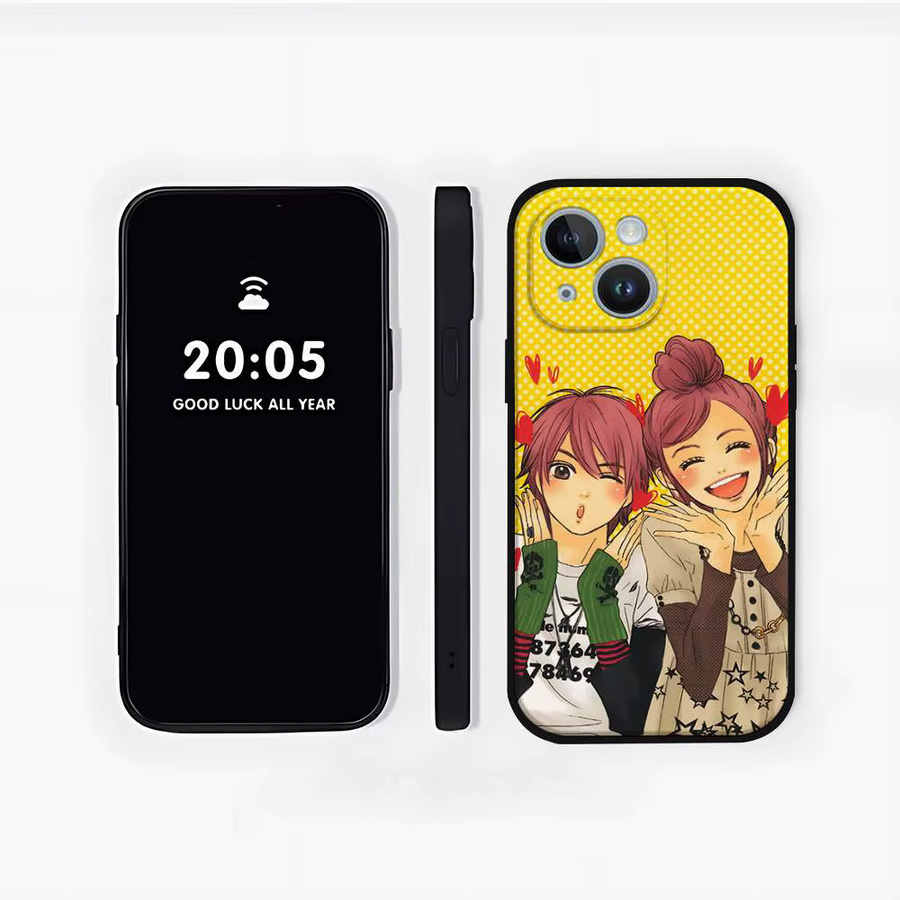 Mesuca Anime Handyhülle für iPhone 11 bis iPhone 17 Pro Max in Schwarz und Multicolour - Bild 2