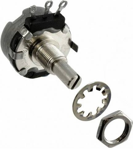 Honeywell SPS 53C32MEG Dreh-Potentiometer in Silber - Bild 1