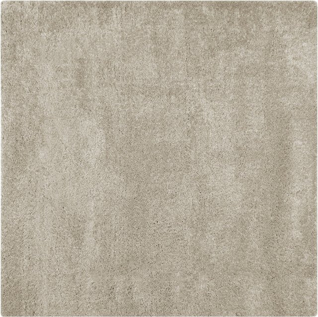 Kadima Design Teppich LYNE Shaggy in Beige, B/T: 200 x 200 cm - Bild 1