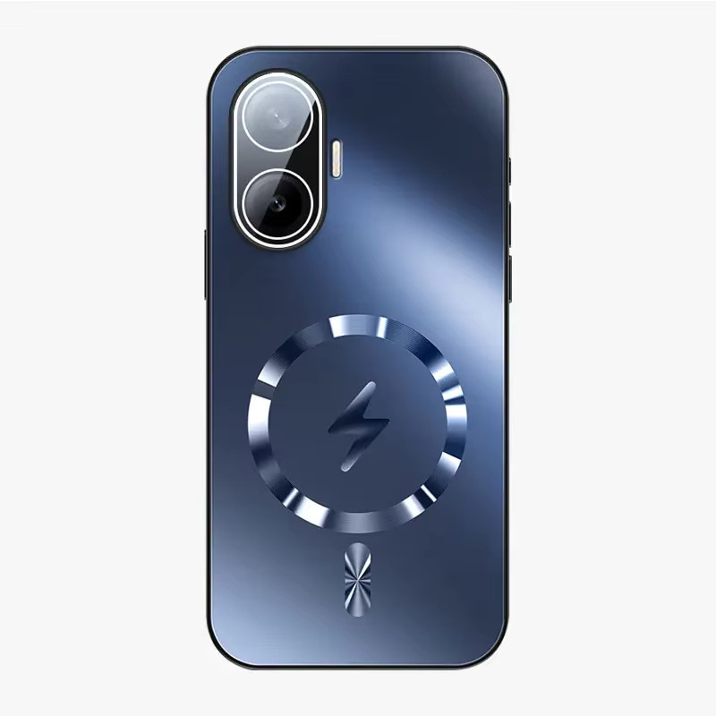 Magnetische Hard Shell Schutzhülle für POCO F7 und Redmi Turbo 4 Pro, Matte AG Oberfläche, Stoßfestes Business Cover, Schwarz - Bild 4