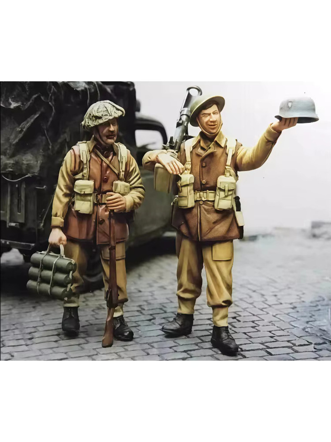 GK British Army, Resin-Soldatenmodell, 1/35, Bausatz - Bild 2