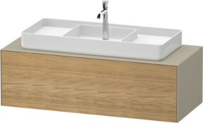 Duravit Waschtischunterschrank White Tulip in Weiß, B/T: 130 x 55 cm - Bild 1