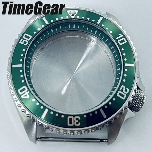 AETEEY Uhrengehäuse Edelstahl, 42 mm, Silber, Herren - Bild 1