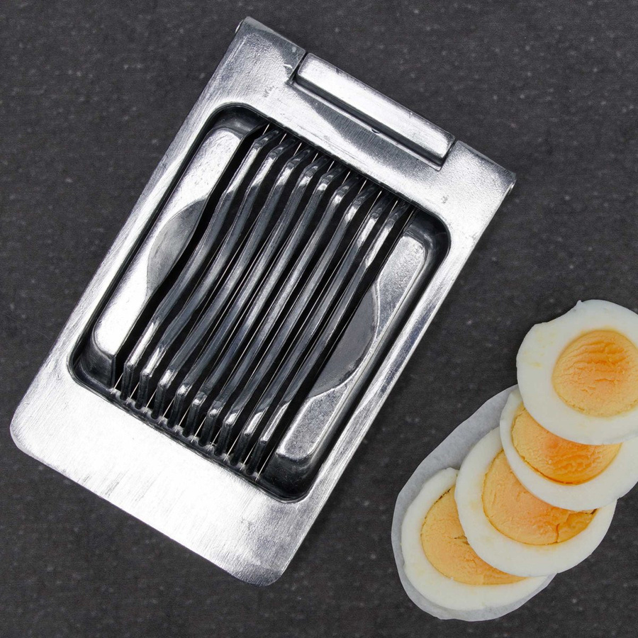 FMprofessional Eischneider aus Aluminium und Edelstahl, Silber, B: 13 cm, H: 8,5 cm - Bild 3