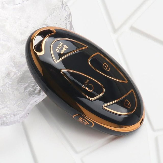 Weiche TPU Auto Schlüsselhülle Abdeckung in Schwarz für Hyundai Tucson Kona Ioniq 5 Ioniq 6 Santa Fe MX5 Fernbedienung Schlüsselzubehör - Bild 1