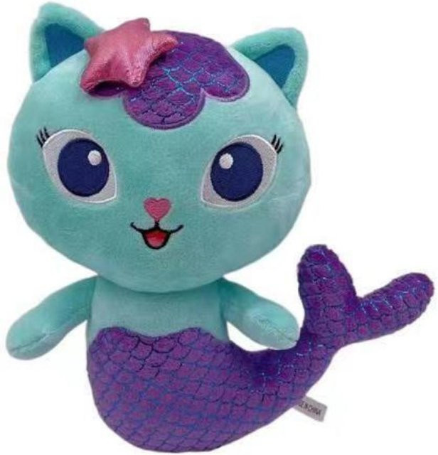 L.RIDING PULO Gabby Puppenhaus Mercat Meerjungfrau Katze, Plüschtier, 25 cm, ab 3 Jahren - Bild 1