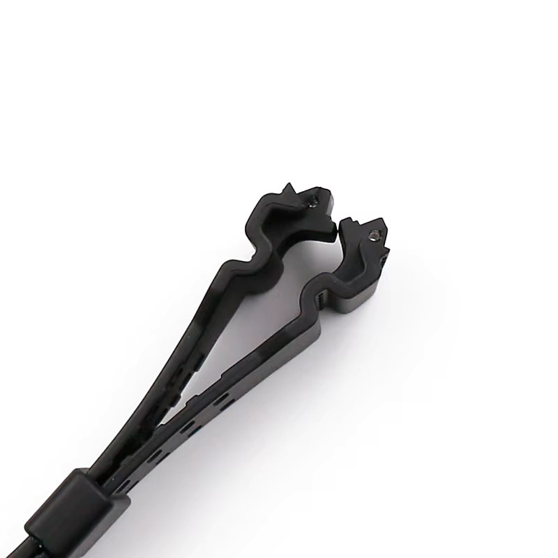 TINUORA Uhrenarmband Herren, Kunststoff, Schwarz - Bild 4