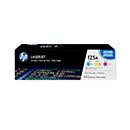 Original HP Toner 125A CF373AM Multipack CMY Cyan Magenta Gelb für Laserdrucker - Bild 3