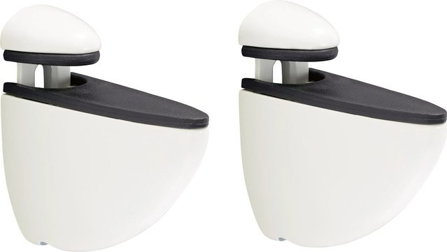 OBI Befestigungsclip Select Weiß B/T/H: 170 x 85 x 30 mm - Bild 1