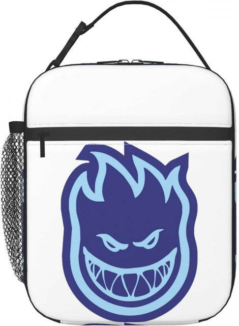 Spitfire Skate Isolierte Lunchtasche von Fancy Style Studio in Schwarz für Damen und Kinder - Bild 1