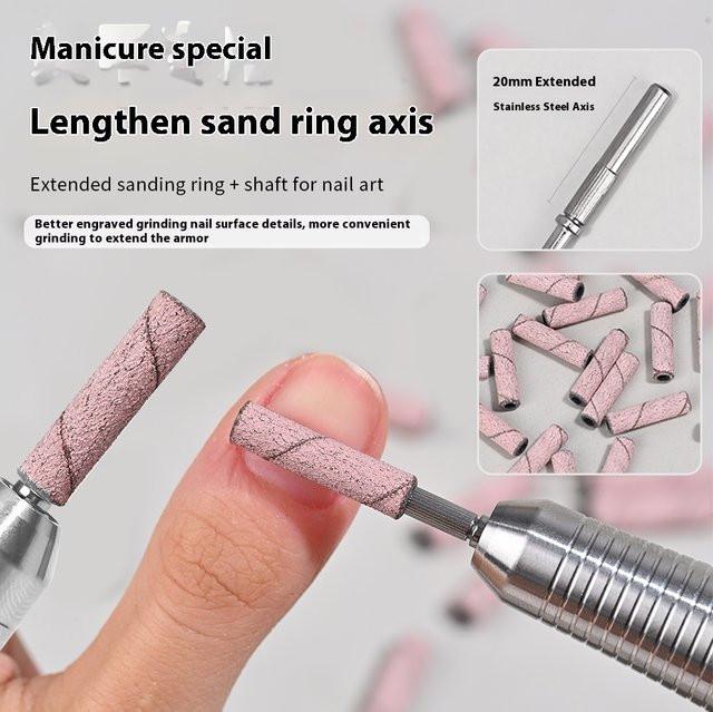 Kaniu Kegelköpfe aus Edelstahl, 3,2 mm, für Nagelhaut und Hornhaut - Bild 1