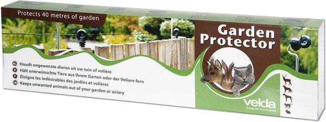 Velda Garden Protector Elektrozaun für Garten und Zaun in Schwarz und Grün, 40 Meter - Bild 1