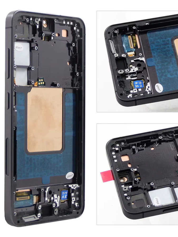 Samsung S24 5G OLED Display Ersatz mit Rahmen, 6,1 Zoll LCD Digitizer in Schwarz für SM-S921B/DS - Bild 5