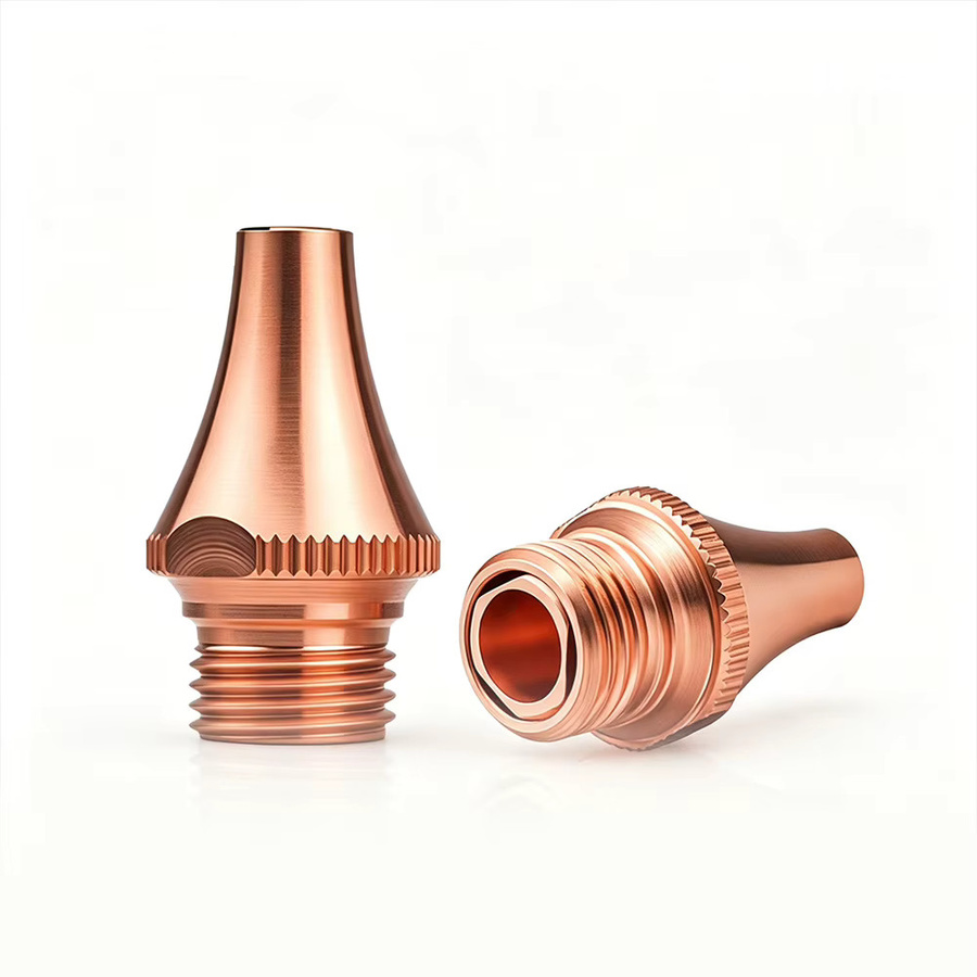 10 Stück BOCI Laserschneiddüsen M8 für Einzel- und Doppelschicht, Gold, kompatibel mit Laserschneidkopf BLT421T und BLT421T - Bild 3