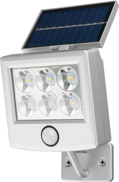 LIVARNO LED Solar Außenstrahler mit Bewegungsmelder und integriertem Solarpanel, IP44, Wandmontage - Bild 1