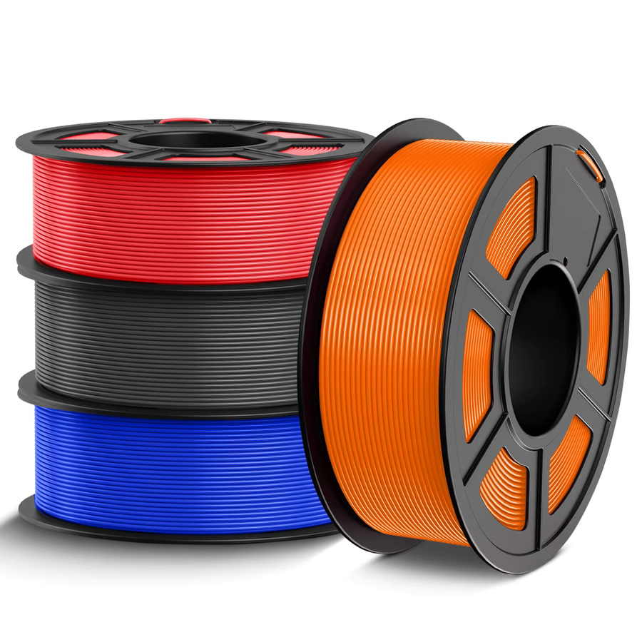 TECBEARS PETG 3D-Drucker Filament 1,75mm Mehrfarbig, 10 Rollen Set für FDM-Drucker - Bild 6