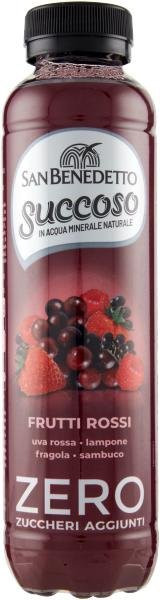 San Benedetto Fruchtsaftgetränk Zero Frutti Rossi, 0,4 l - Bild 1