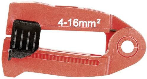 Cimco Flexi-Strip 107092 Einsatz für Abisolierzange für 4 bis 16 mm² in Rot - Bild 1
