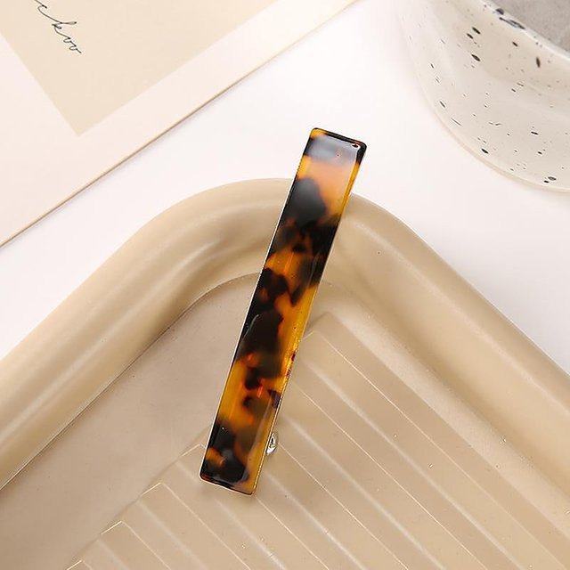 ELTFARM Haarklammern Acetat, Leopard, Bunt, Damen - Bild 1