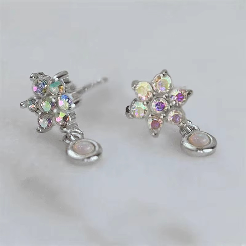 Huitan Tropfenohrringe, Imitation Opal, Damen - Bild 2