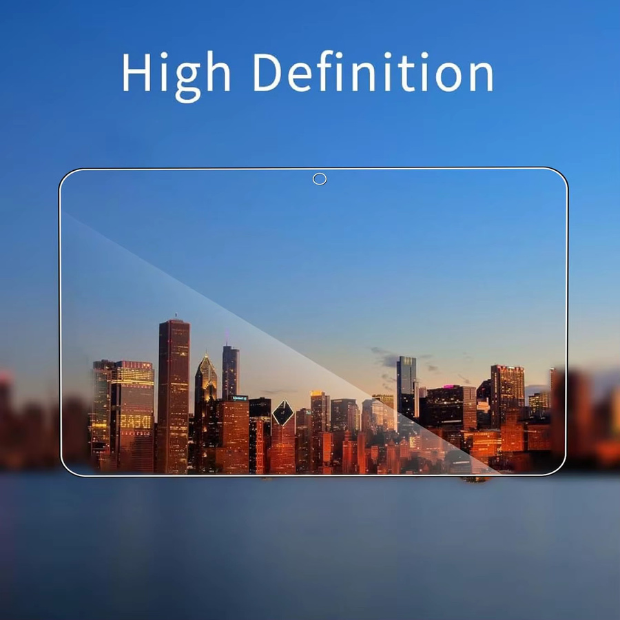Oukitel RT9 2025 Displayschutzfolie aus gehärtetem Glas, 10,1 Zoll, transparent, 9H kratzfest und HD klar - Bild 5