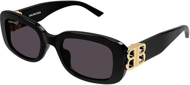 Balenciaga BB0310SK Sonnenbrille, quadratisch, Vollrand, Unisex, black - Bild 1