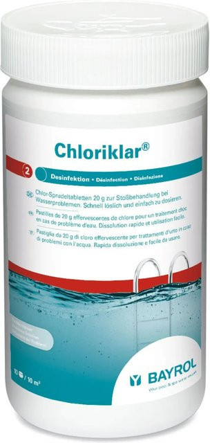 Bayrol Chloriklar Chlortabletten zur Desinfektion, 1 kg - Bild 1