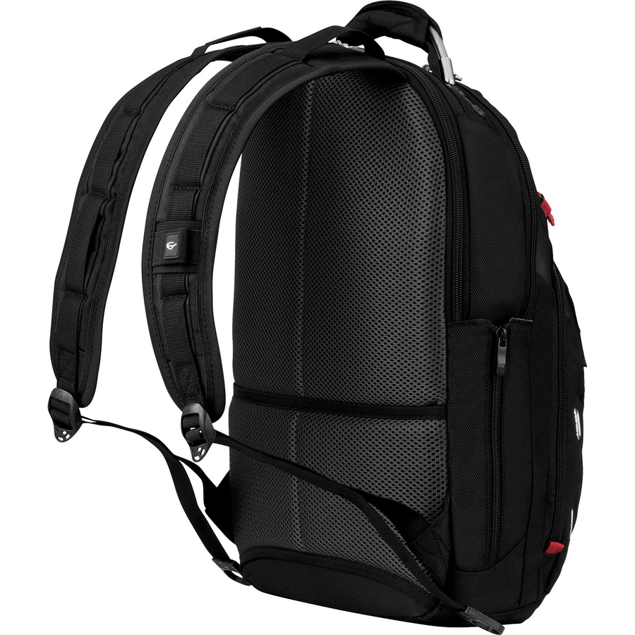 Wenger Gigabyte Notebook-Rucksack für Laptops bis 40,6 cm, Schwarz, B 21,0 x H 45,0 x T 34,0 cm - Bild 3