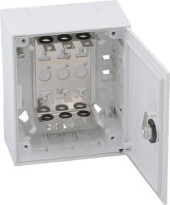 cobinet Kunststoffverteiler BOX I für 30 DA in Weiß - Bild 1